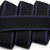ARCADE Carto Slim Stretch Belt Black/Navy Women's Belts ARCADE 
