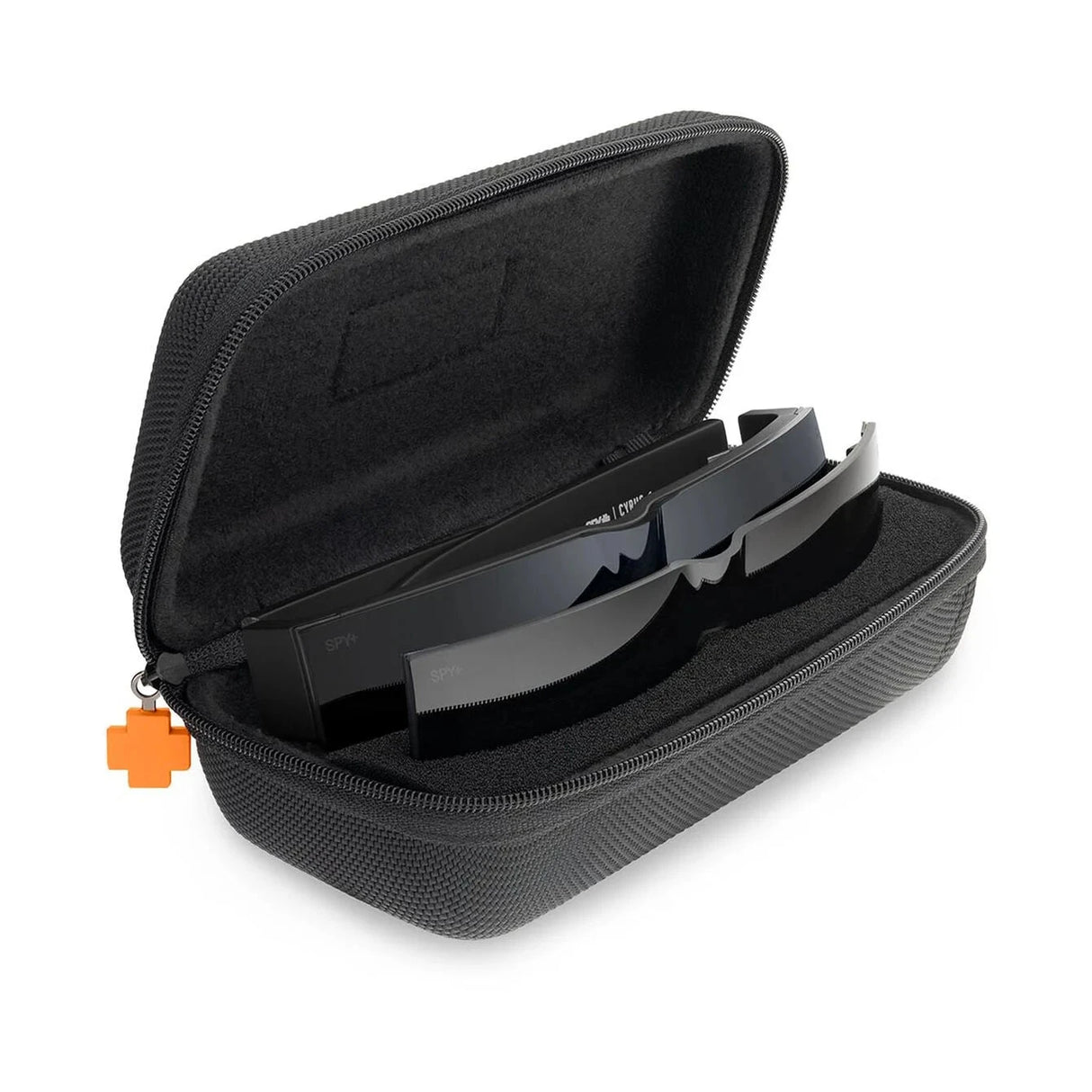 SPY Cyrus Switch Matte Black - Happy Grey Green + Happy Grey Green Black Mirror Sunglasses Sunglasses Spy