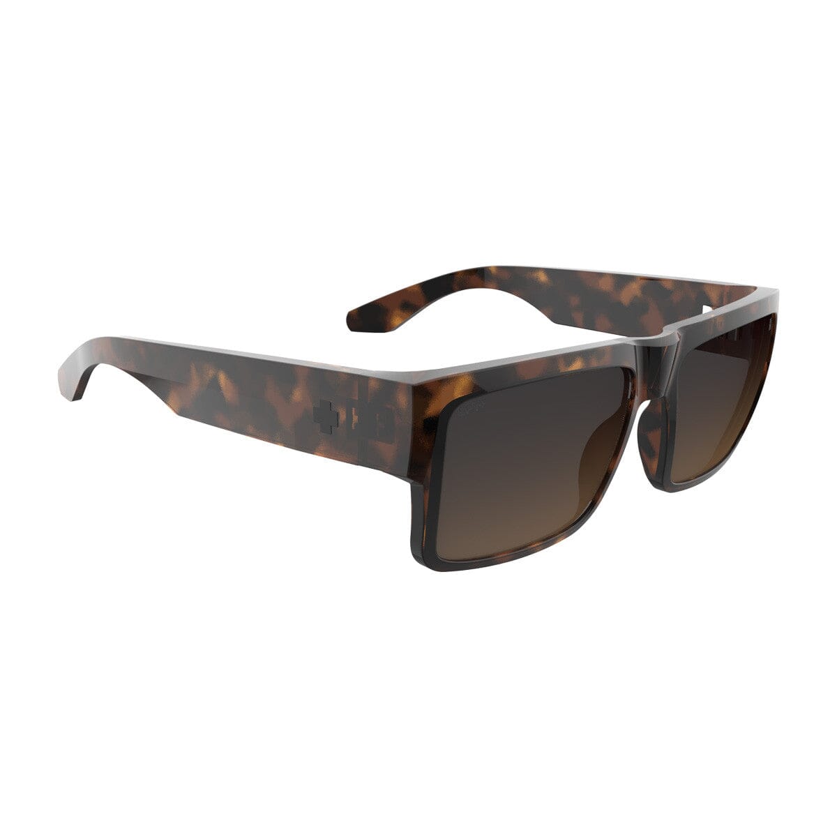SPY Cyrus Honey Tort - Happy Dark Brown Fade Sunglasses Sunglasses Spy
