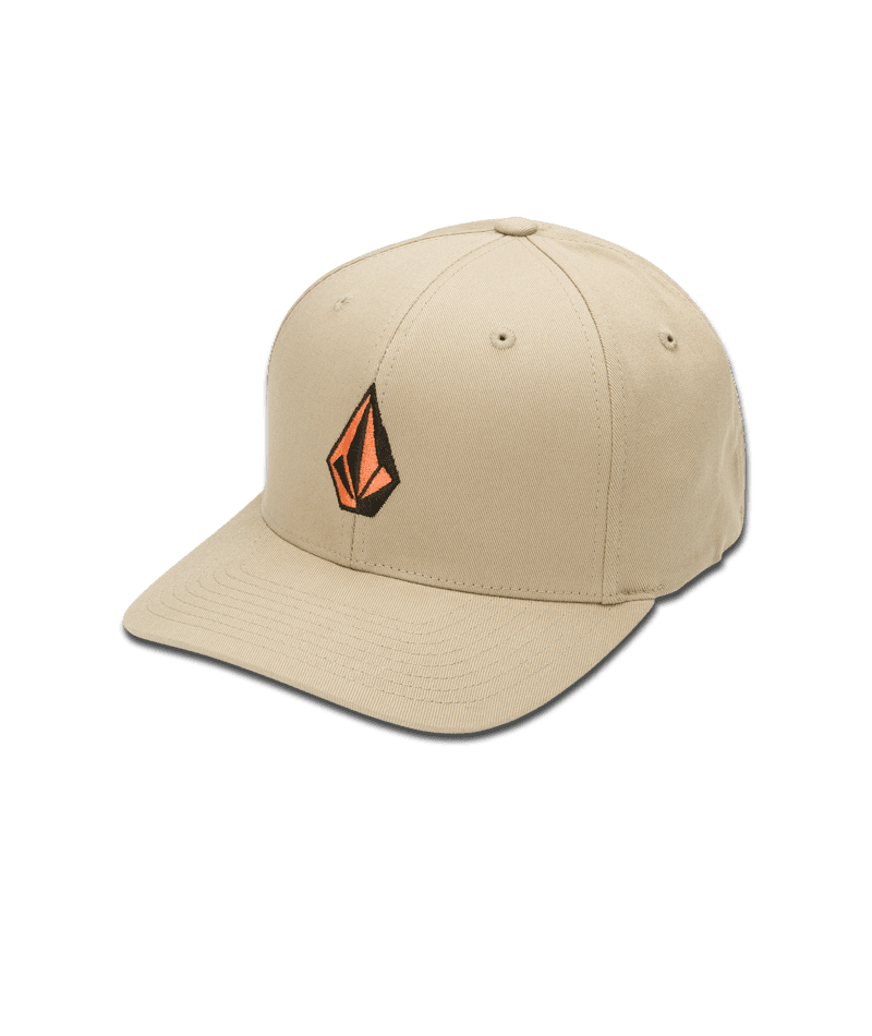 VOLCOM Full Stone Flexfit Hat Light Khaki Men's Hats Volcom 