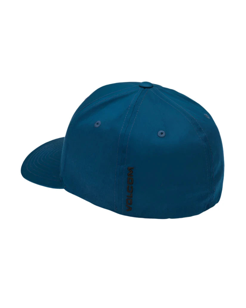 VOLCOM Full Stone Flexfit Hat Deep Blue Men's Hats Volcom