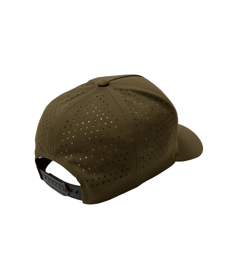 VOLCOM Vent Delta Adjustable FlexFit Hat Sage Leaf Men's Hats Volcom