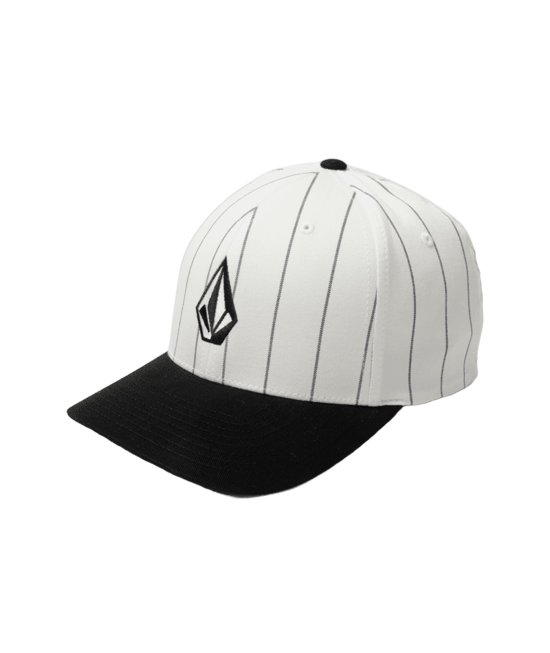 VOLCOM Full Stone Heather FlexFit Dirty White Men's Hats Volcom