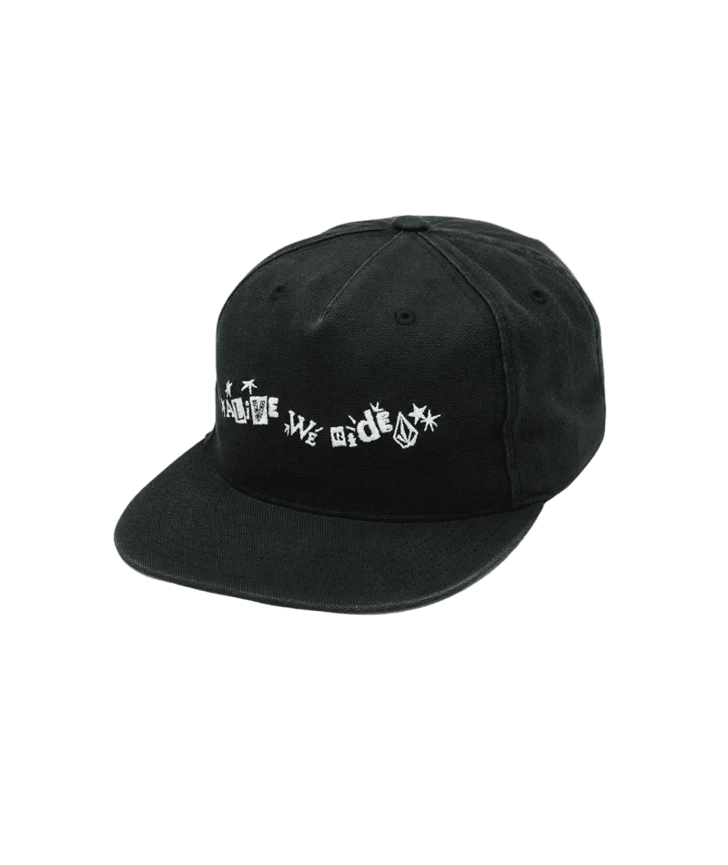 VOLCOM Alive We Ride Hat Antique Black Men's Hats Volcom