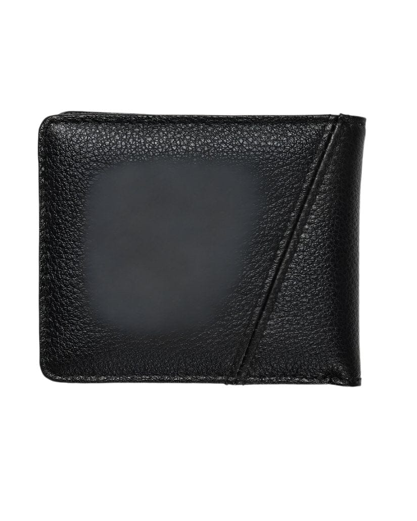 VOLCOM Pay-A-Pal Leather Bi-Fold Wallet Black Men's Wallets Volcom