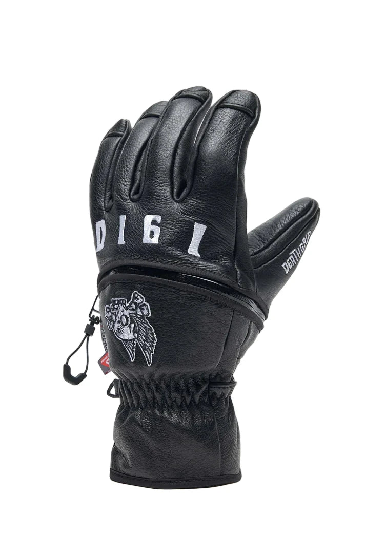 DEATHGRIP 1910 Zombie Glove Black Men's Snow Gloves Deathgrip Glove Co
