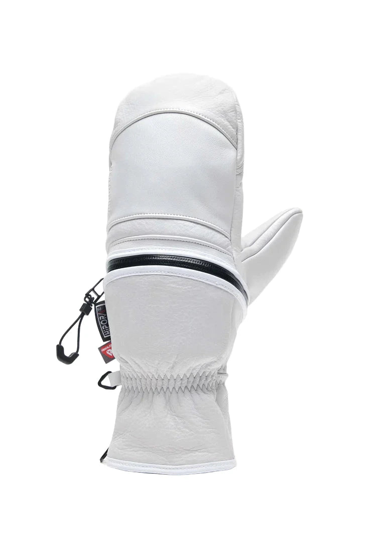 DEATHGRIP Zombie Mitt Ivory Men's Snow Mitts Deathgrip Glove Co