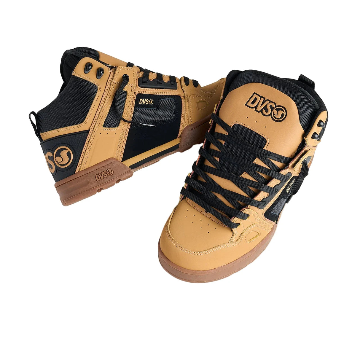 DVS Comanche Boot Chamois/Black/Gum Men's Skate Shoes DVS