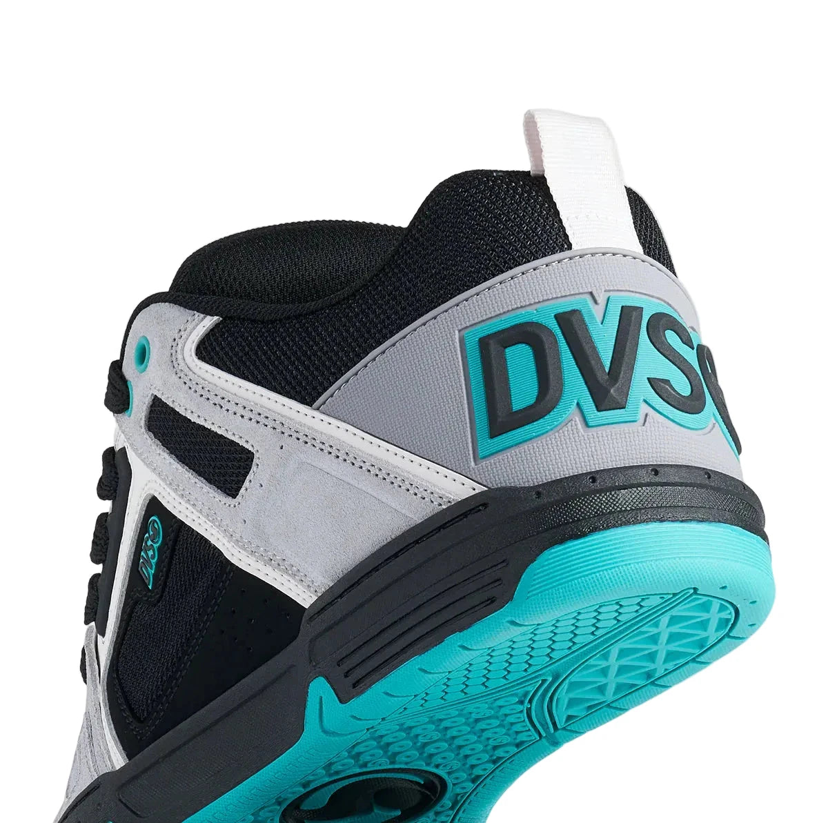 DVS Comanche Shoes Grey/Black/Teal Men's Skate Shoes DVS
