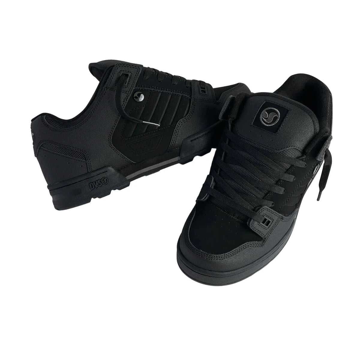 DVS Militia Snow Shoes Black/Black Men's Skate Shoes DVS