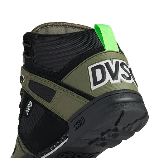 DVS Comanche Boot Olive/Black/Lime Men's Winter Boots DVS