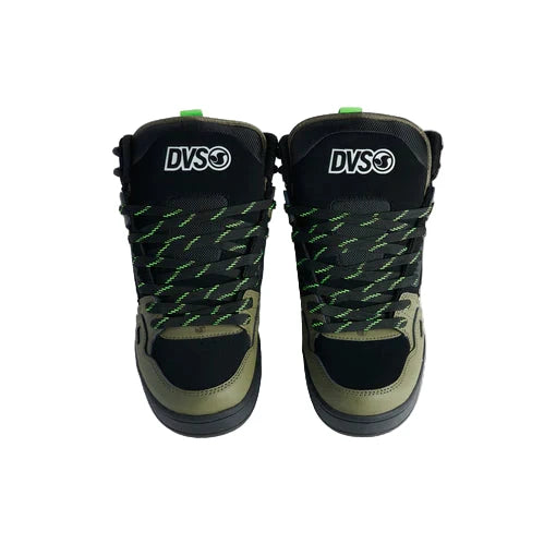 DVS Comanche Boot Olive/Black/Lime Men's Winter Boots DVS