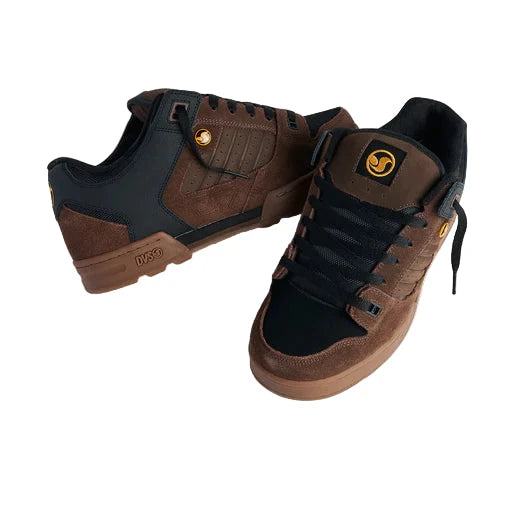 DVS Militia Snow Shoes Brown/Black/Gum Men's Winter Boots DVS