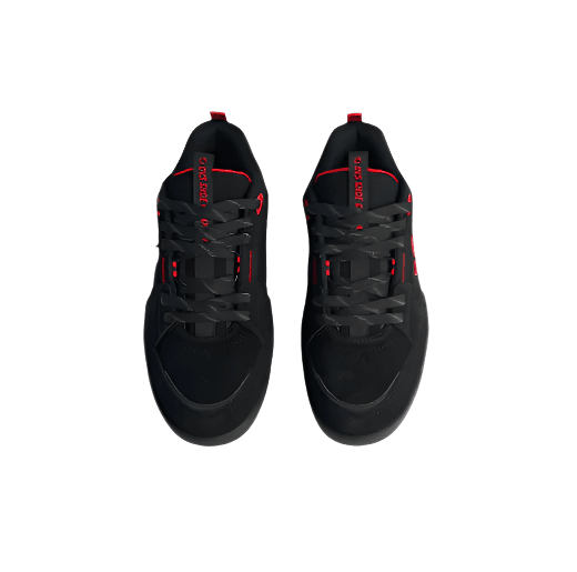 DVS Slot Shoes Black/Black/Red Men's Skate Shoes DVS
