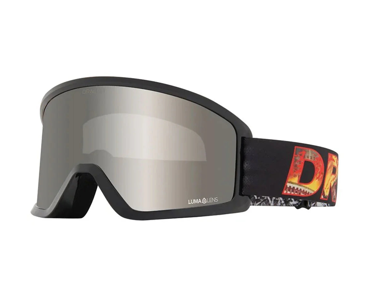 DRAGON DX3 Plus OTG Klash - Lumalens Silver Ion + Lumalens Rose Snow Goggle Snow Goggles Dragon