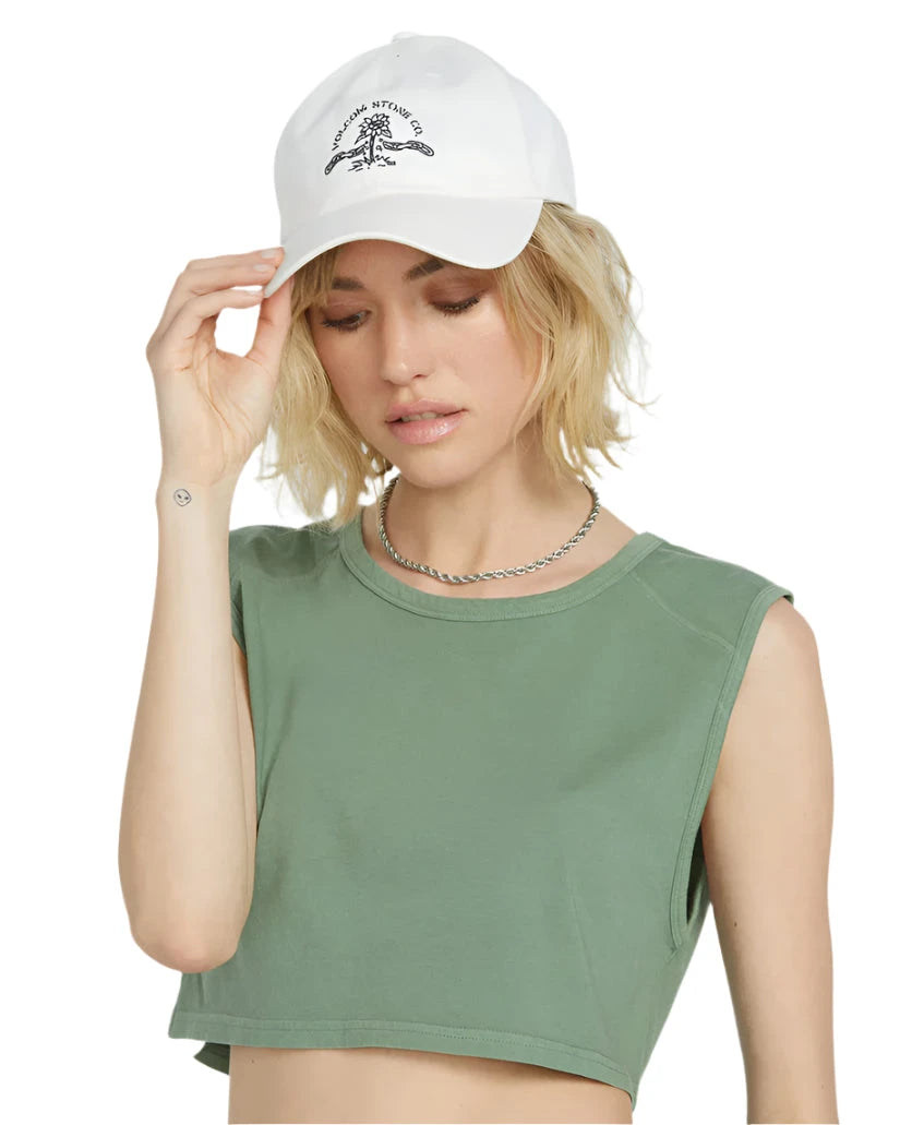 VOLCOM Women's Stone Bloom Hat Bone Women's Hats Volcom
