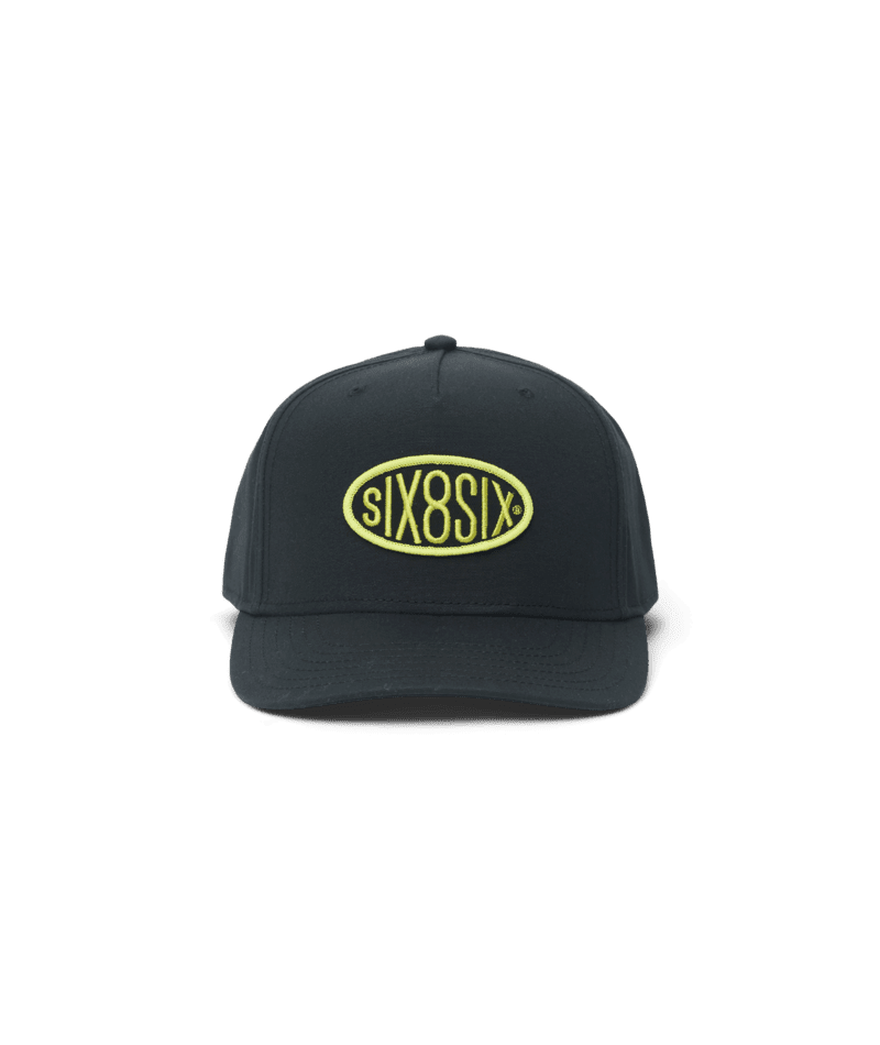 686 High-Pro 92 Structured 5 Panel Hat Black Men's Hats 686