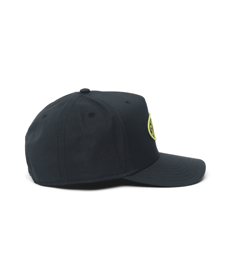 686 High-Pro 92 Structured 5 Panel Hat Black Men's Hats 686