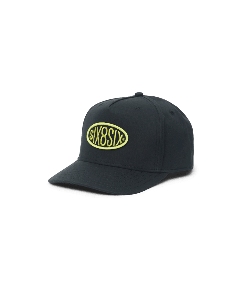 686 High-Pro 92 Structured 5 Panel Hat Black Men's Hats 686