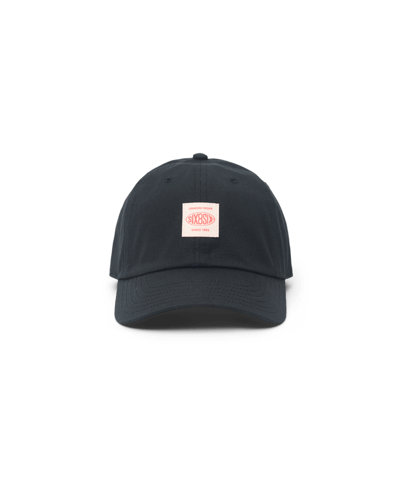 686 Low-Pro Unwork Unstructured 6 Panel Hat Washed Black Men's Hats 686
