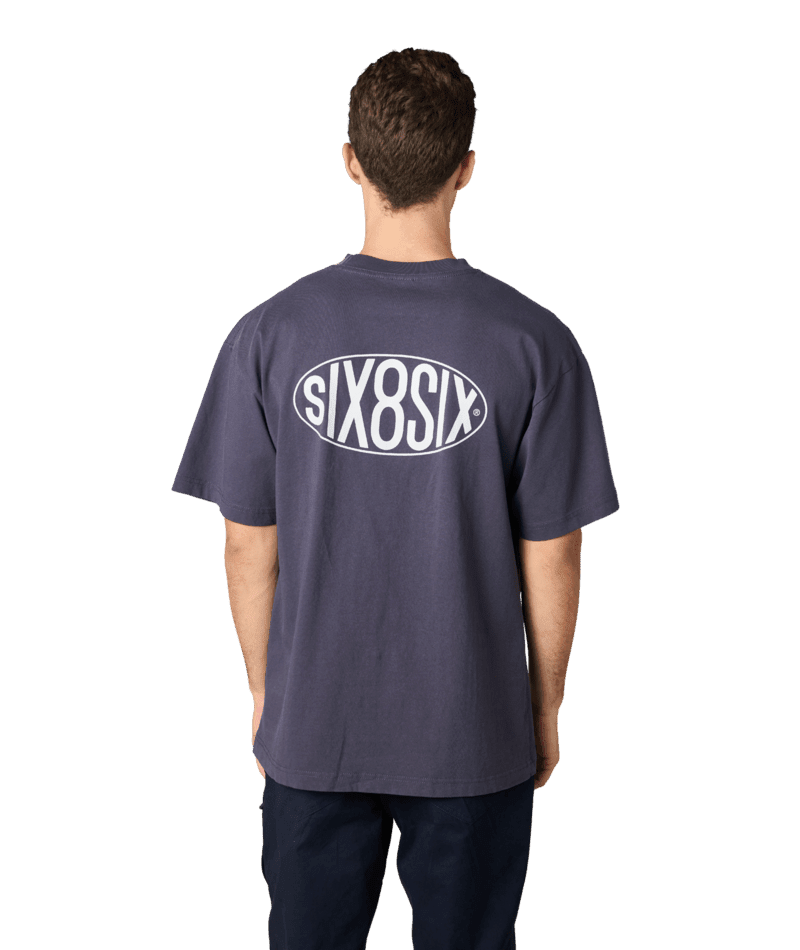 686 92 Relaxed T-Shirt Navy Men's Short Sleeve T-Shirts 686