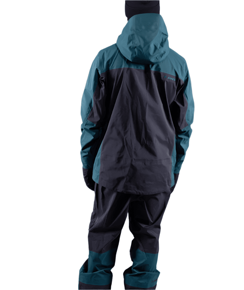 JONES Shralpinist Recycled GORE-TEX ePE Snowboard Jacket Pacific Teal 2025 Men's Snow Jackets Jones Snowboards
