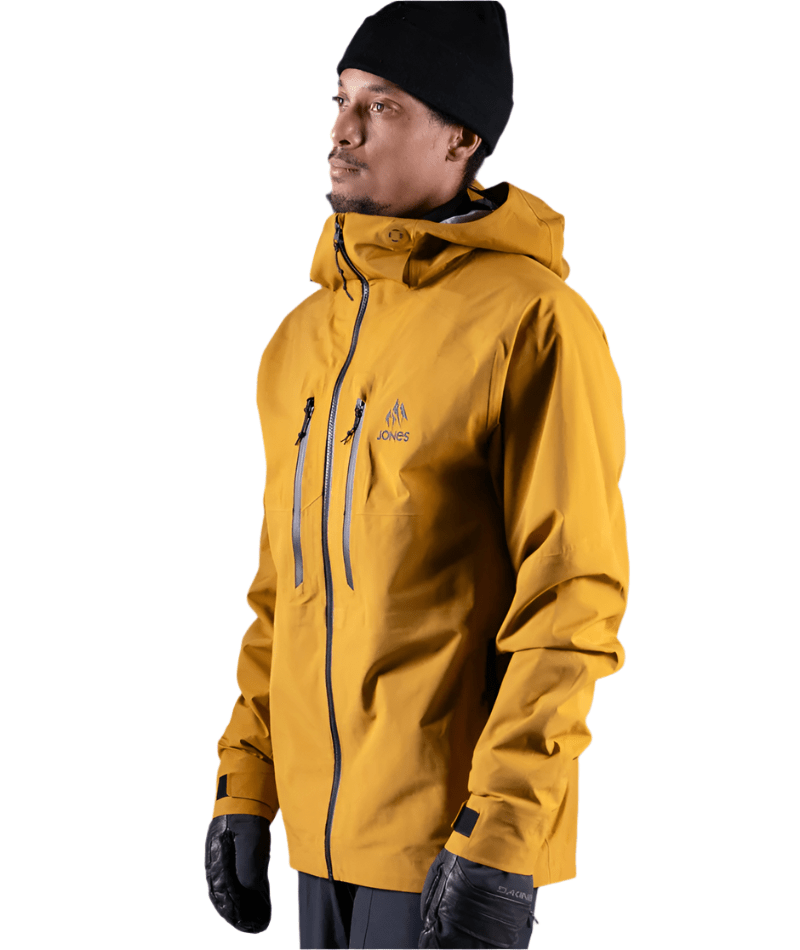 JONES Shralpinist Stretch Recycled Snowboard Jacket Sierra Brown 2025 Men's Snow Jackets Jones Snowboards