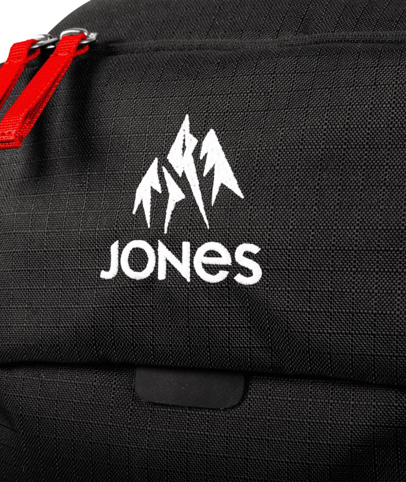 JONES Further 25L Backcountry Backpack Black Backcountry Backpacks Jones Snowboards