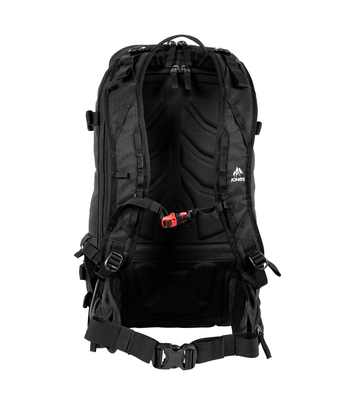 JONES Higher 32L Backcountry Backpack Black Backcountry Backpacks Jones Snowboards