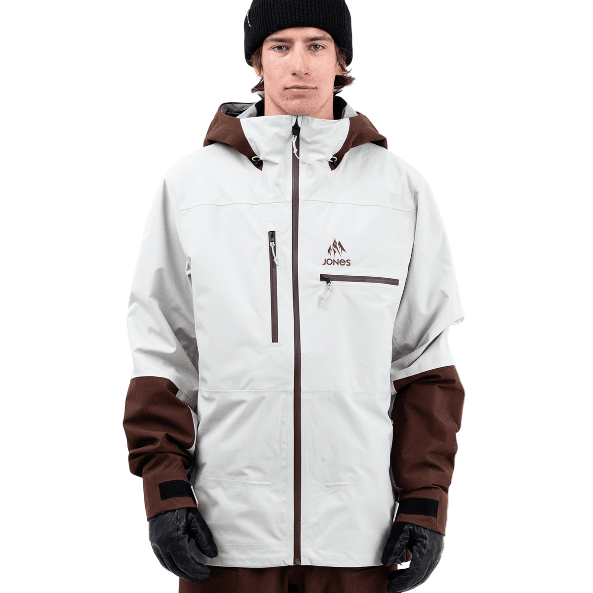 JONES Shralpinist Stretch Recycled 3L Snow Jacket Smoke Grey 2026