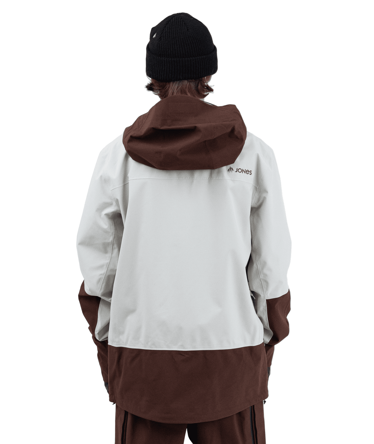 JONES Shralpinist Stretch Recycled 3L Snow Jacket Smoke Grey 2026 Men's Snow Jackets Jones Snowboards