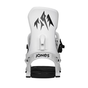 JONES Meteorite Snowboard Bindings Snow White 2024 Men's Snowboard Bindings Jones Snowboards 