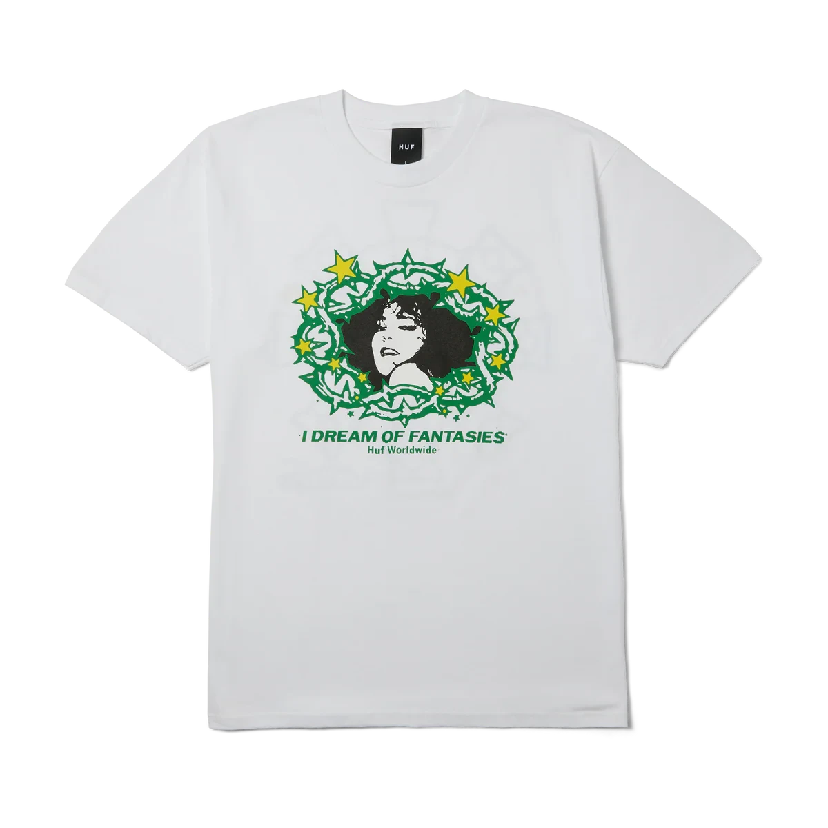 HUF Fantasies T-Shirt White Men's Short Sleeve T-Shirts Huf