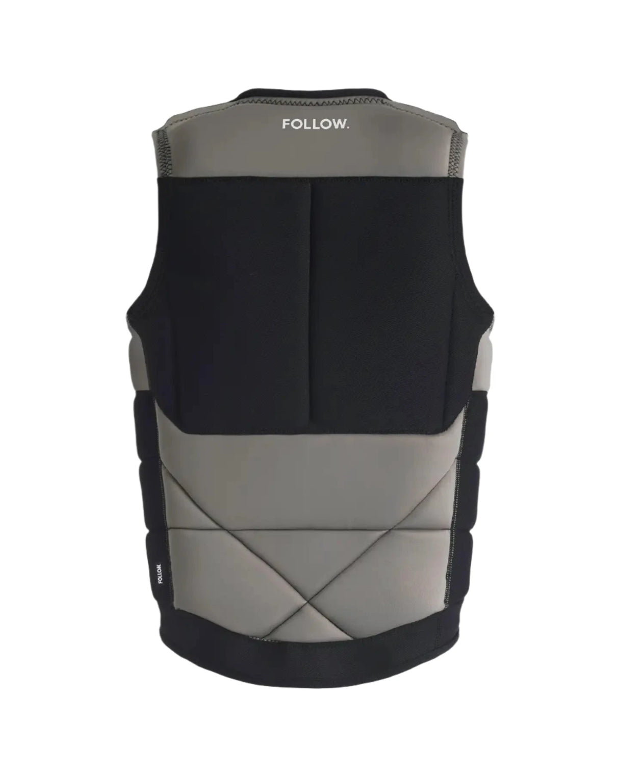 FOLOW Capiva Impact Vest Stone/Black Men's Wake Vests Follow
