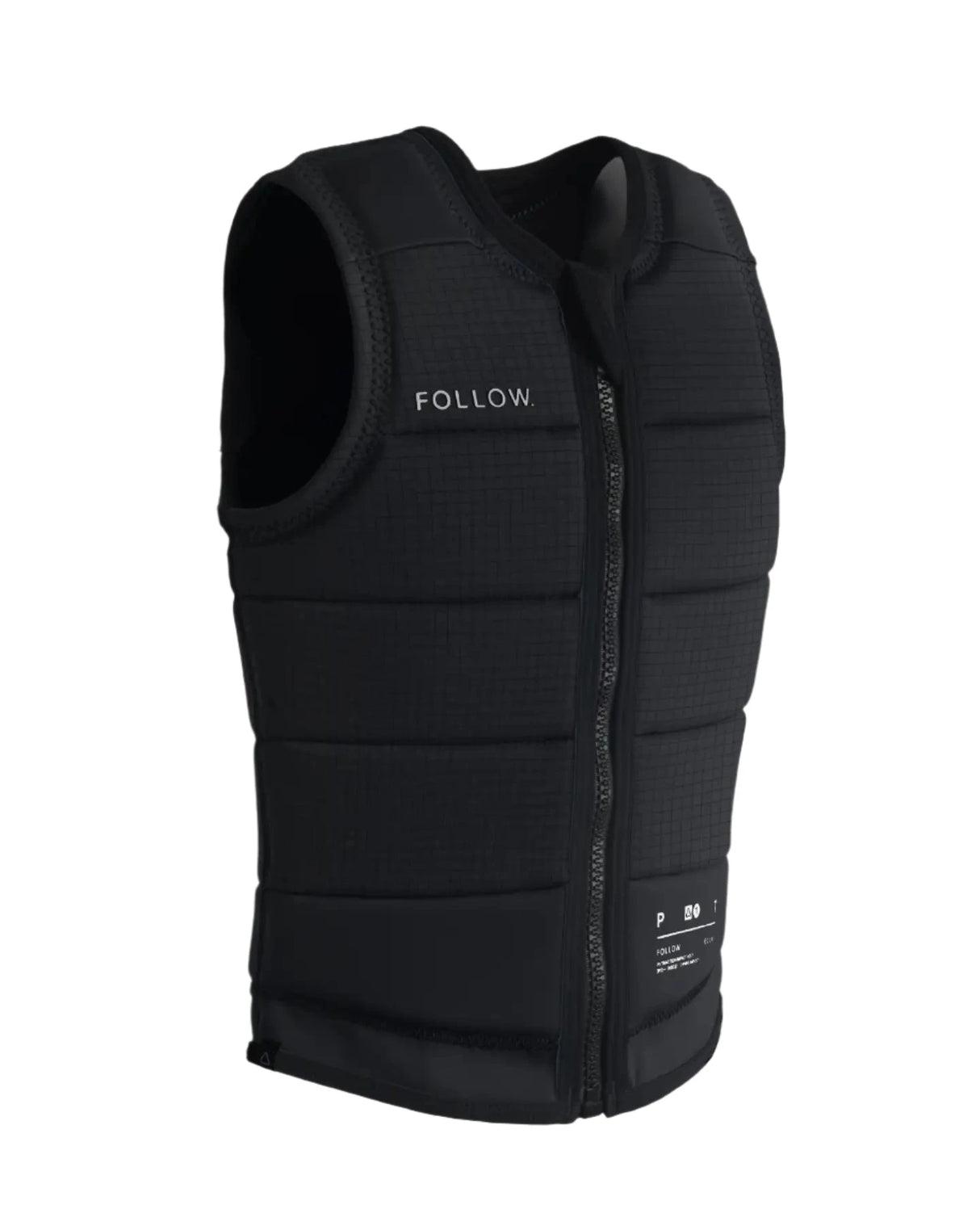 FOLLOW Women's P1 Traction Impact Vest Black Women's Wake Vests Follow