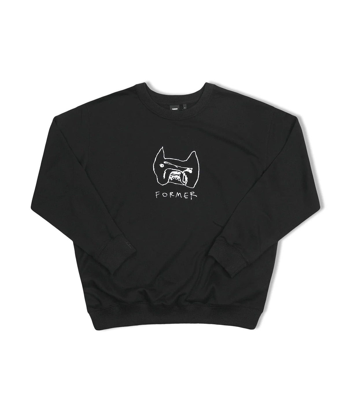 FORMER Pound Crew Black Men's Crewnecks Former