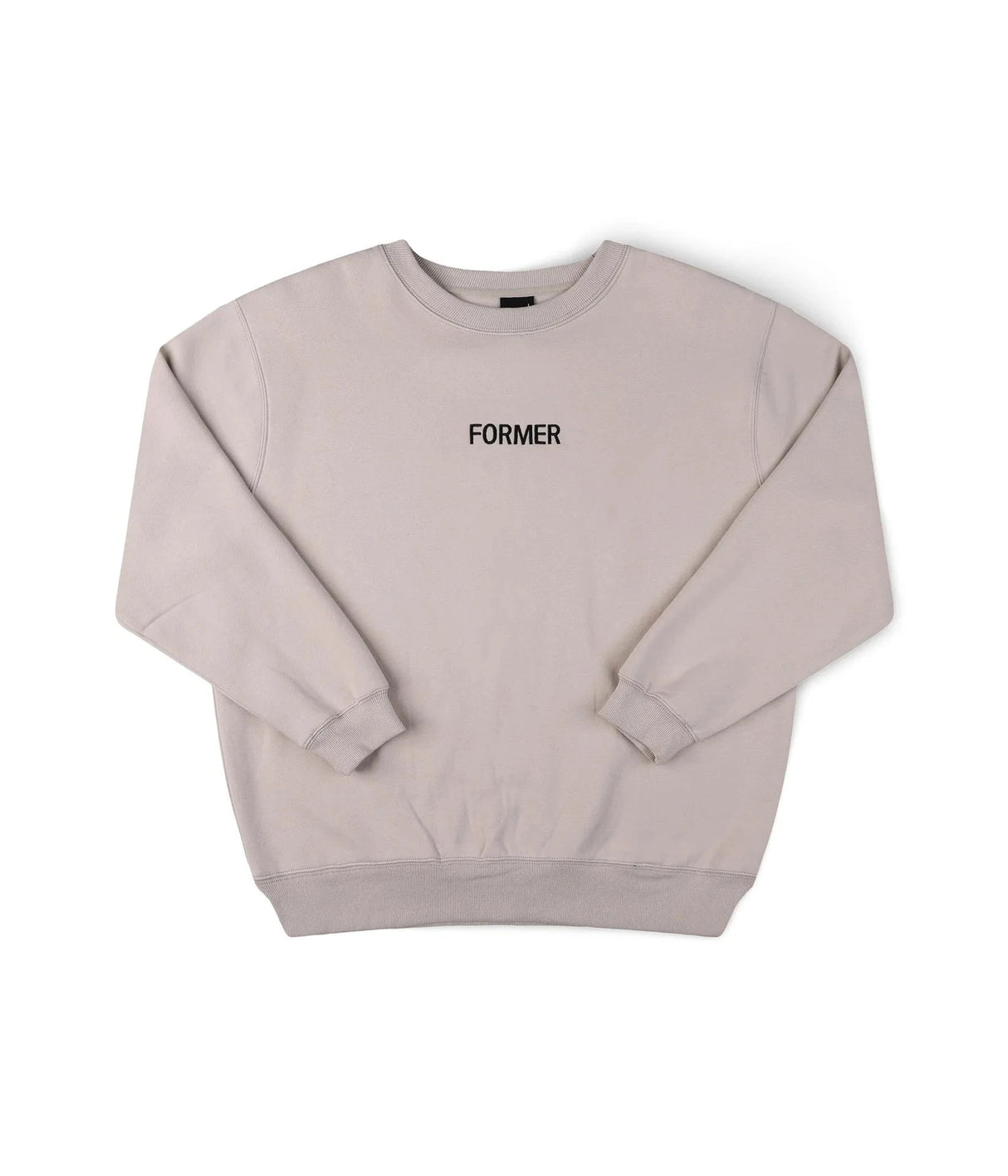 FORMER Legacy EMB Crew Grey Men's Crewnecks Former