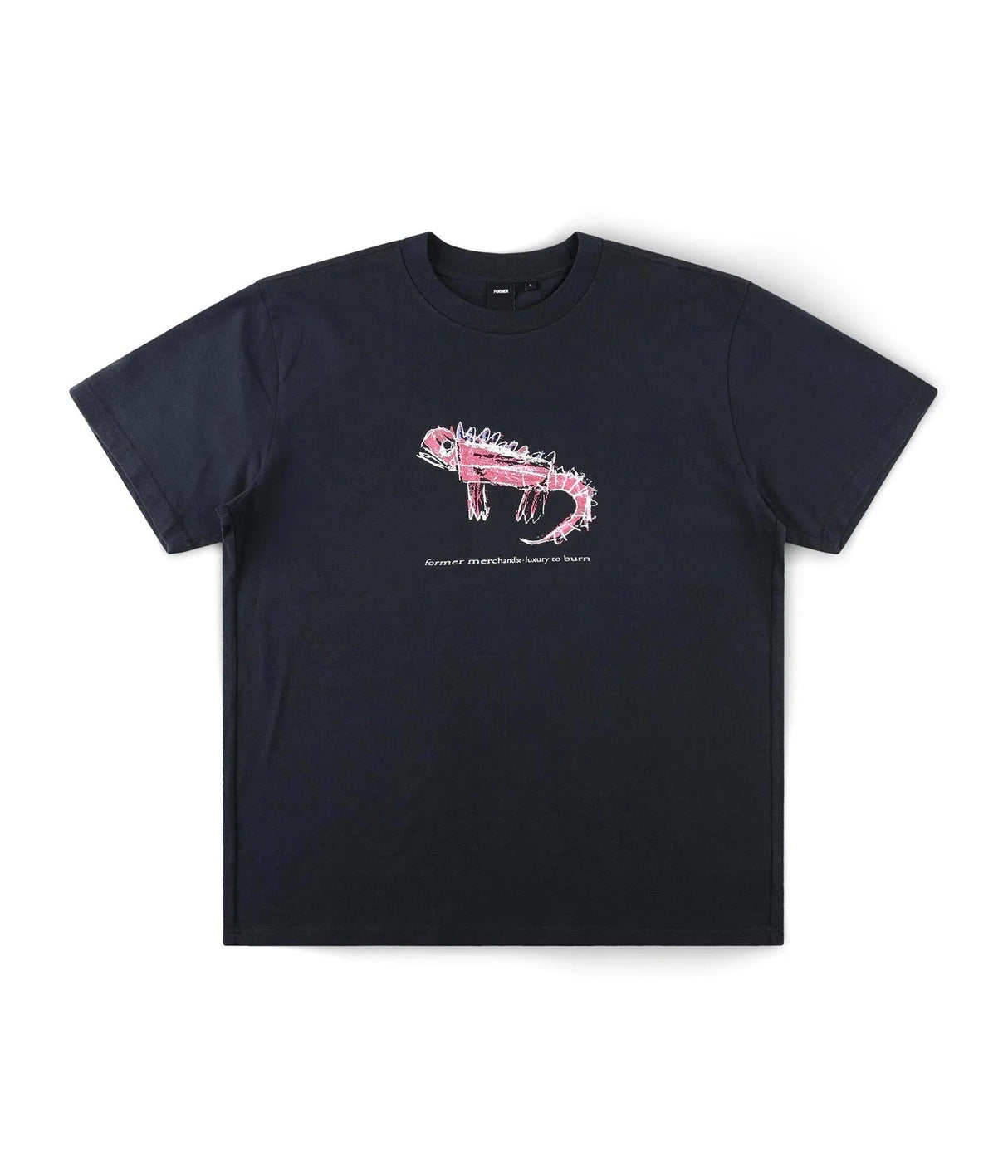 FORMER Adole T-Shirt Black Men's Short Sleeve T-Shirts Former