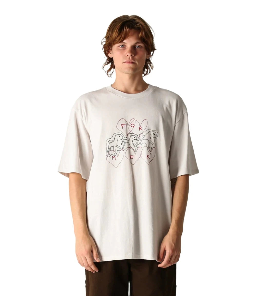 FORMER Candy T-Shirt Bone Men's Short Sleeve T-Shirts Former