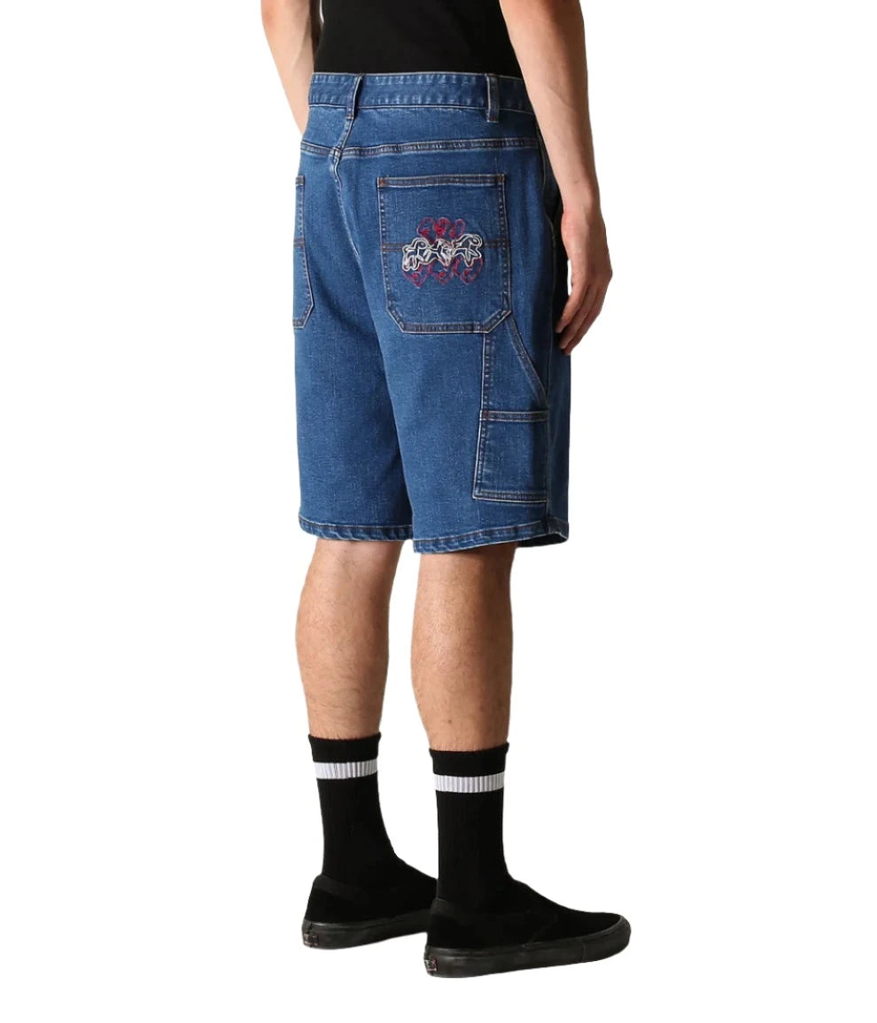 FORMER Distend Denim Walkshorts Dark Blue Denim Men's Walkshorts Former