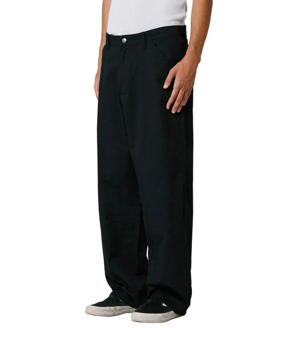 FORMER Reynolds Flatline Denim Work Pant Washed Black Men's Pants Former