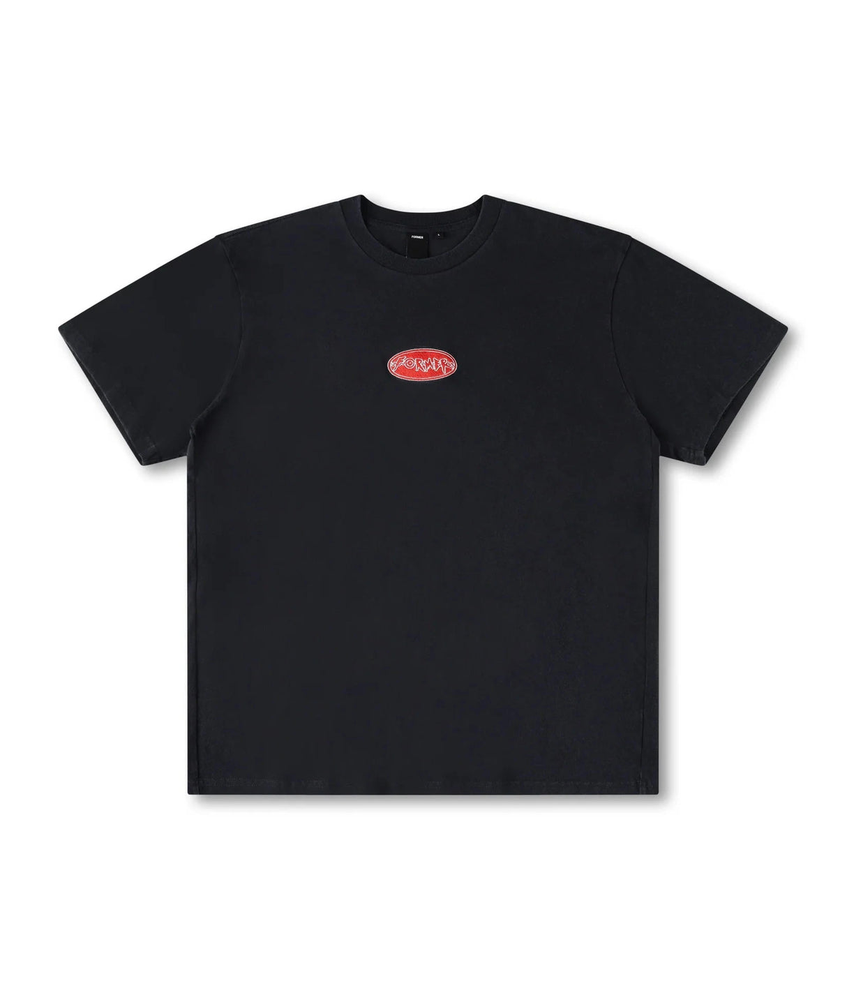 FORMER Flatline T-Shirt Washed Black Men's Short Sleeve T-Shirts Former