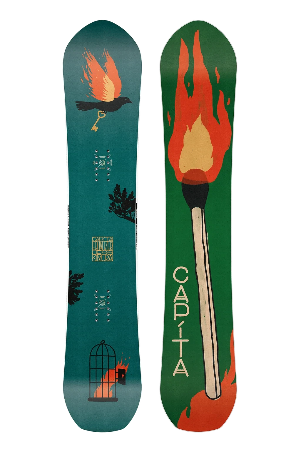 CAPITA Women's The Equalizer By Jess Kimura Women's Snowboards Capita