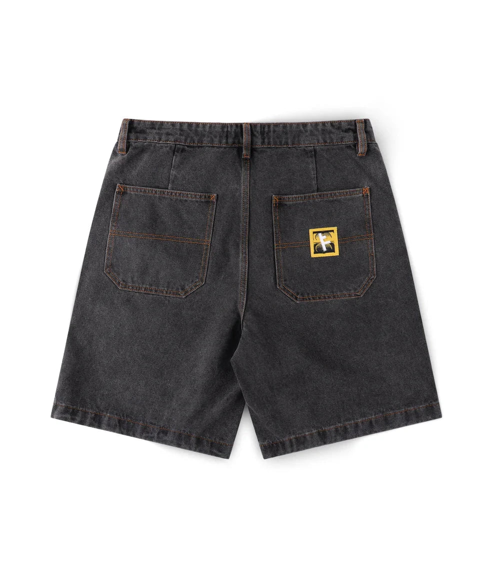 FORMER DxD Reynolds 21" Denim Walkshort Washed Black Men's Walkshorts Former