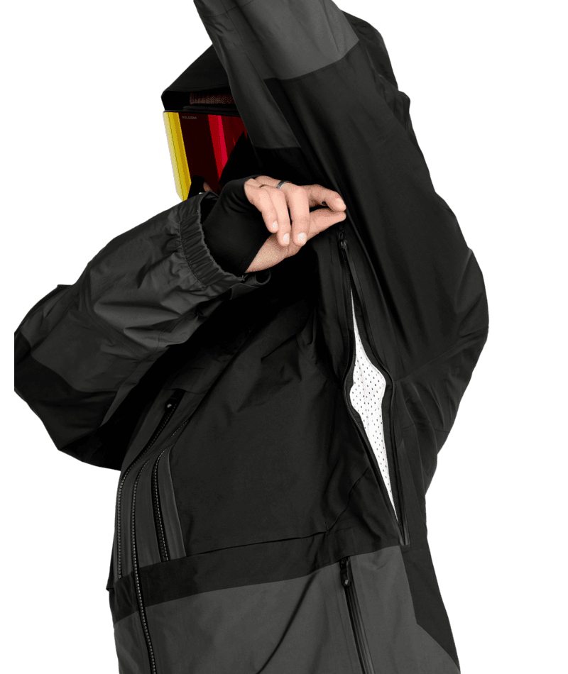 VOLCOM TDS Infrared GORE-TEX Snow Jacket Black 2026 Men's Snow Jackets Volcom