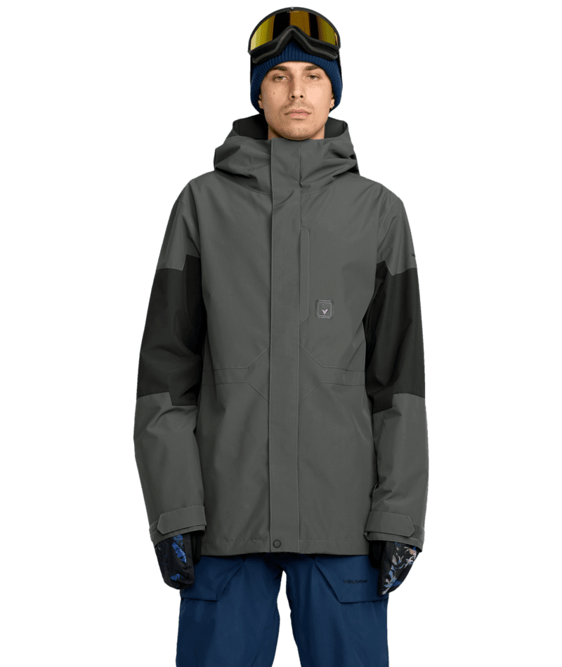 VOLCOM Primary Insulated Snow Jacket Dark Grey 2026 Men's Snow Jackets Volcom