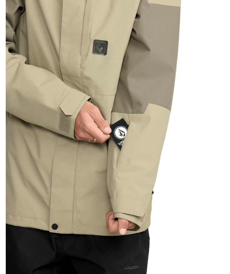 VOLCOM Primary Insulated Snow Jacket Moss Green 2026 Men's Snow Jackets Volcom