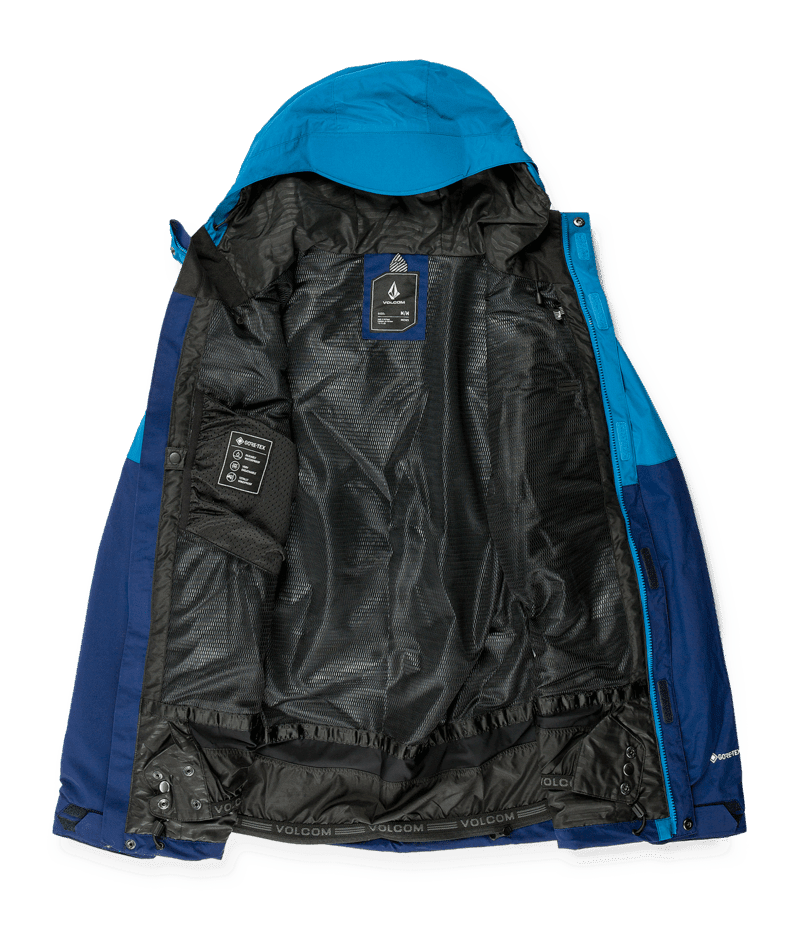 VOLCOM L GORE-TEX Snowboard Jacket Light Blue 2025 Men's Snow Jackets Volcom