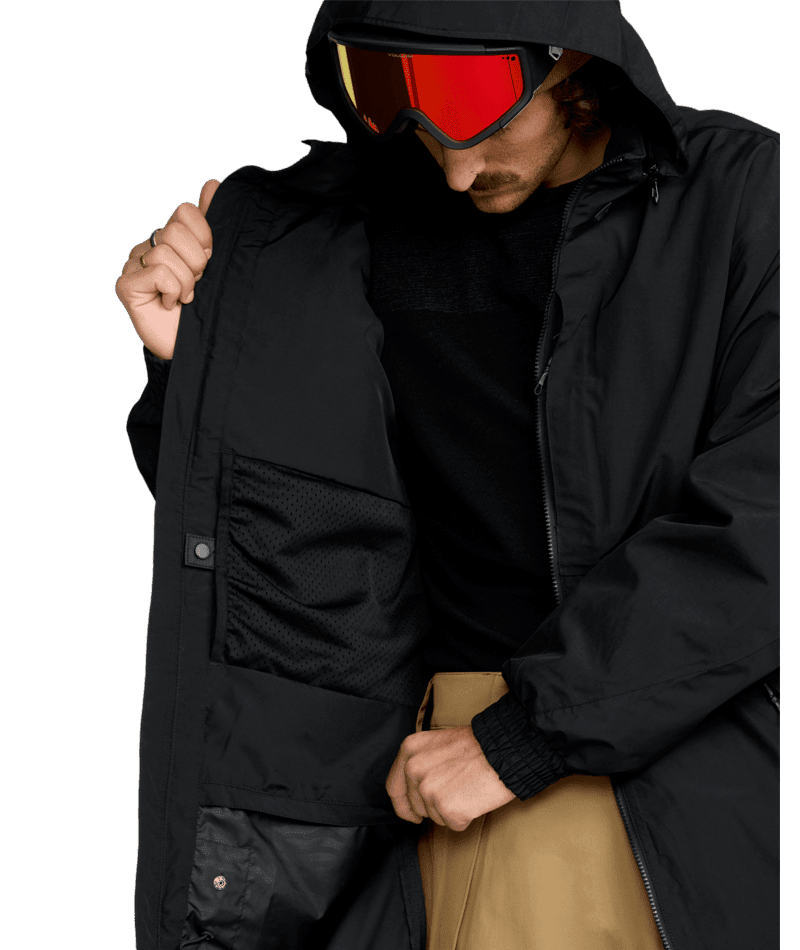VOLCOM Longo GORE-TEX Snow Jacket Black 2026 Men's Snow Jackets Volcom