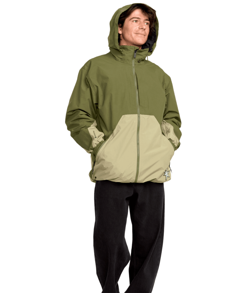 VOLCOM Longo GORE-TEX Snow Jacket Dark Olive 2026 Men's Snow Jackets Volcom